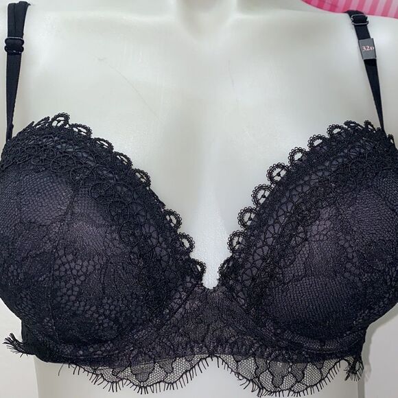 🔥VICTORIA SECRET BRA Very Sexy PUSH-UP SZ32D multi-way strapless New - Picture 4 of 8